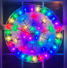 Plantita 25" Smart Parol: Capiz Wreath and Filipino Christmas Lantern - All Season RGB Lighting