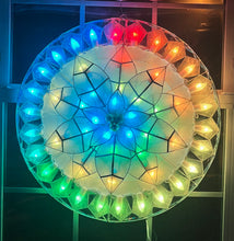 Plantita 25" Smart Parol: Capiz Wreath and Filipino Christmas Lantern - All Season RGB Lighting