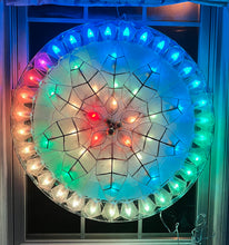 Plantita 31" Smart Parol: Capiz Wreath | Filipino Christmas Lantern - All Season RGB Lighting