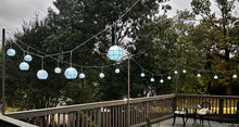 Gift Ko Smart Capiz Balls: 10 Pcs of 4" Diameter Mini FIlipino Parol Christmas Lanterns with RGB Lights - Connect up to 5 sets