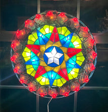 Ring Two Star 20" Parol - FIlipino LED Christmas Lantern
