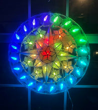 Tala  19" Smart Parol: Filipino Christmas Lantern: with Color Changing RGB Lights