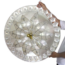 Plantita 31" Smart Parol: Capiz Wreath | Filipino Christmas Lantern - All Season RGB Lighting