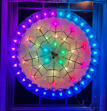 Plantita 31" Smart Parol: Capiz Wreath | Filipino Christmas Lantern - All Season RGB Lighting